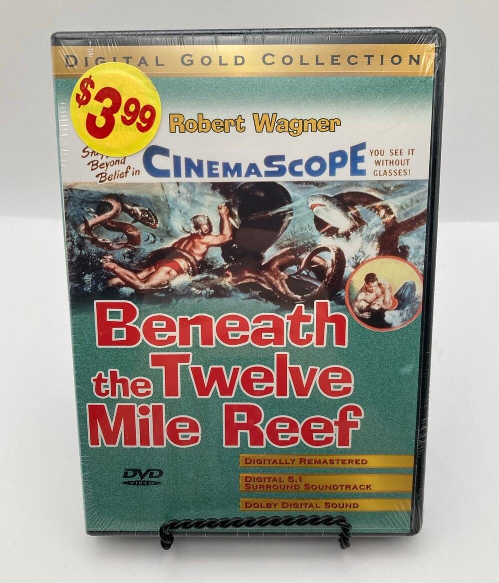 Beneath the Twelve-Mile Reef DVD 1953 Digital Gold Collection Sealed New